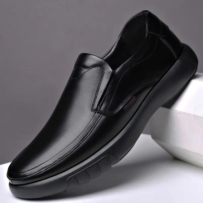 Men's Casual Shoes Size 45-47 Extra Wide Leather Shoes