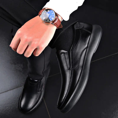 Men's Casual Shoes Size 45-47 Extra Wide Leather Shoes