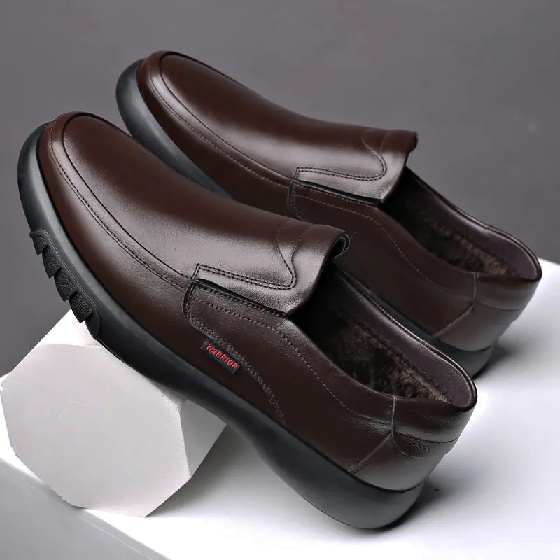 Men's Casual Shoes Size 45-47 Extra Wide Leather Shoes