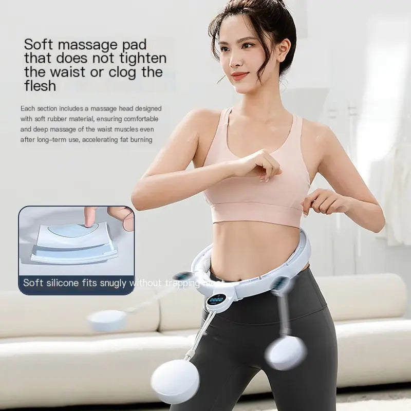 Smart Hula Hoop for Weight Loss and Waist Trimming