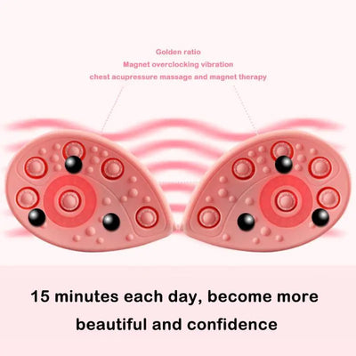 Wireless Electric Massage Device with Heating and Vibration